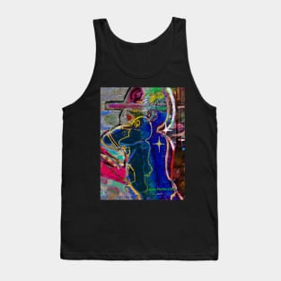 Abstract Philly Graffiti Tank Top